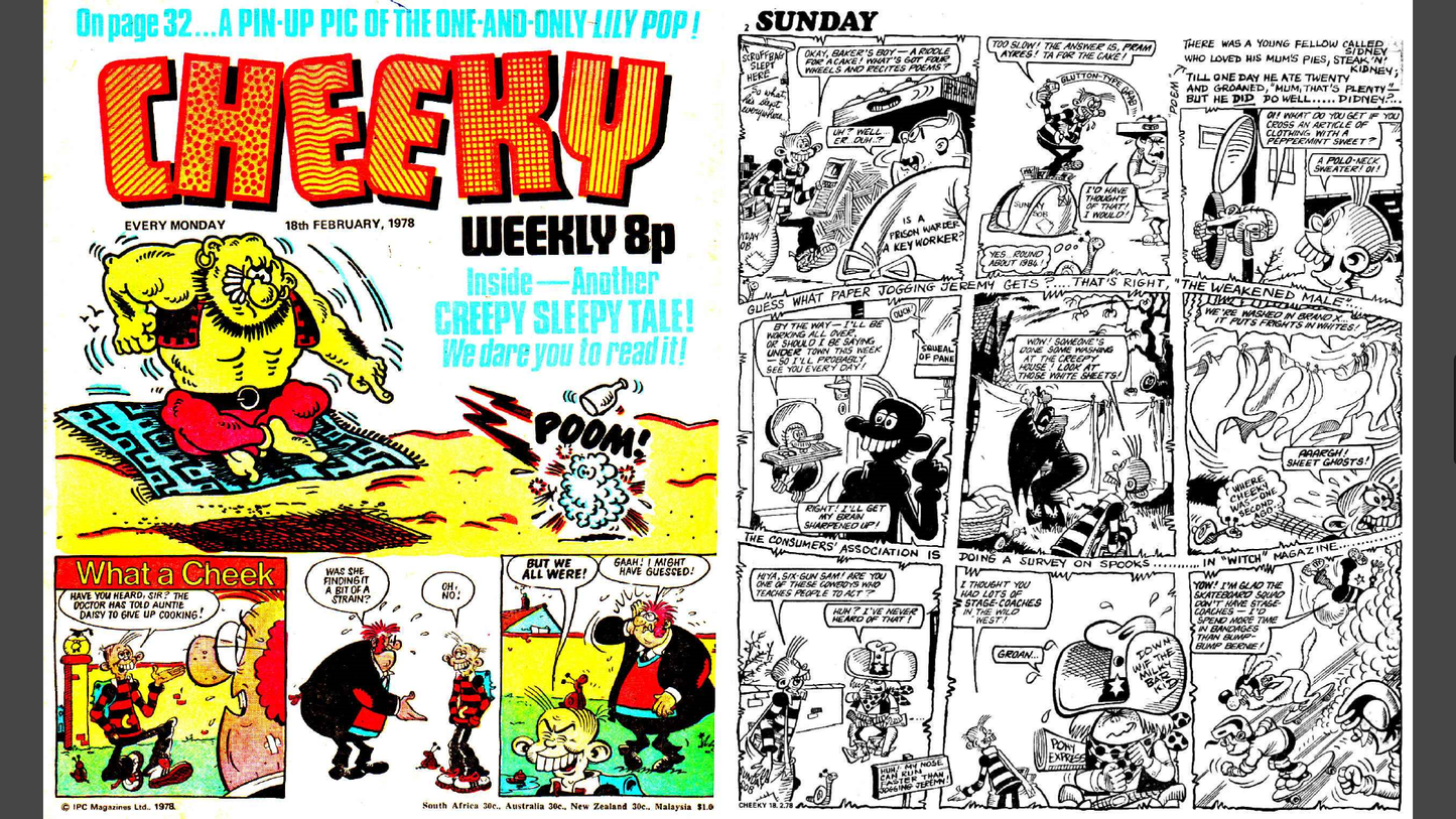 Cheeky Comic - Complete Weekly Collection on DVD-ROM +Annuals & Specials