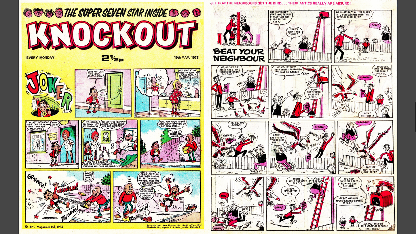 Knockout – The Comic Collection - inc. Annuals & Special - Download