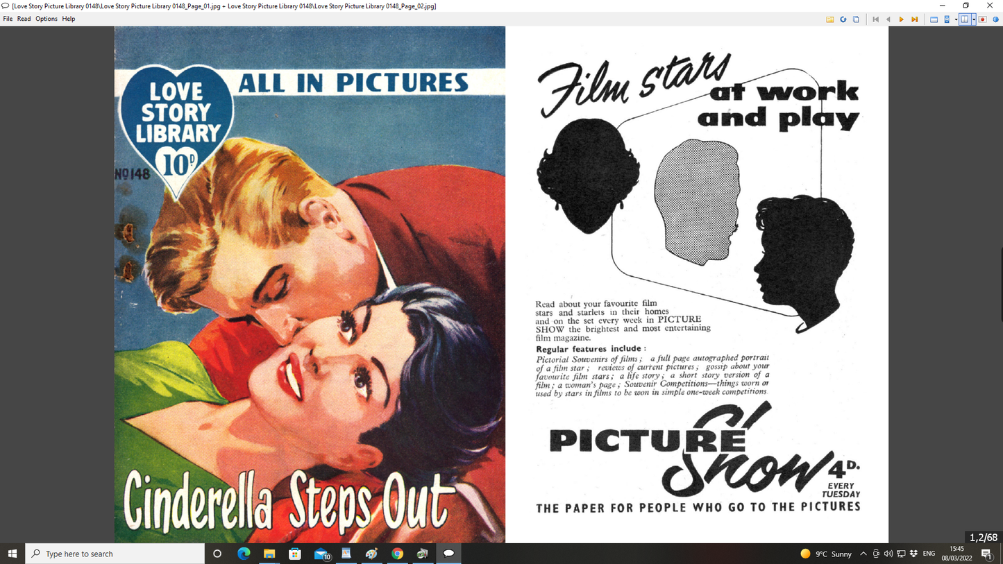 Love Story Picture Library - Comic Book Collection on DVD-ROM