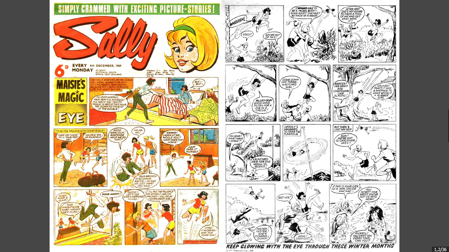 Sally - The Comic Book Collection on DVD-ROM +Annuals