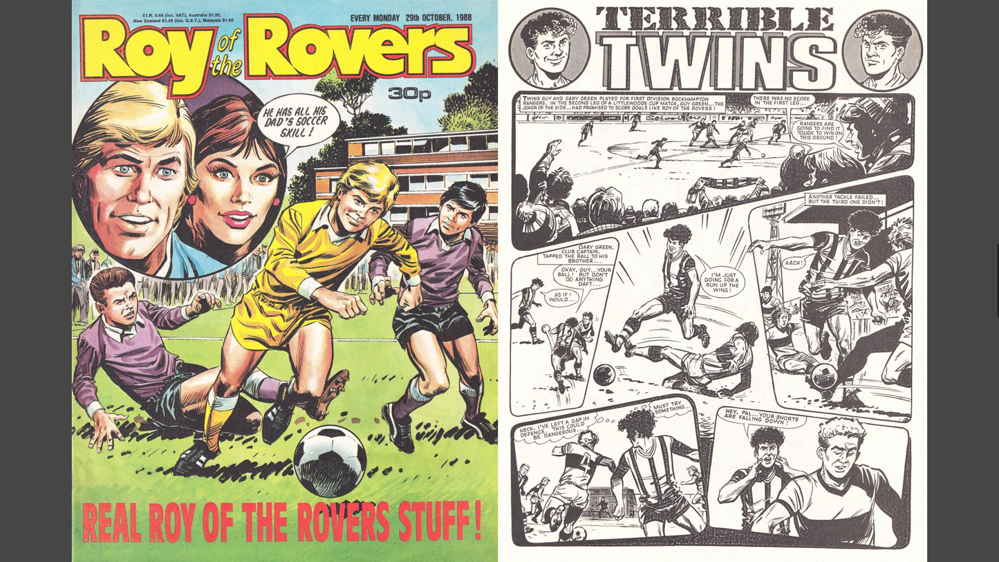 Roy of the Rovers - The Complete 1980s Comic Collection – Full Run on DVD-ROM(3 Disc Set)