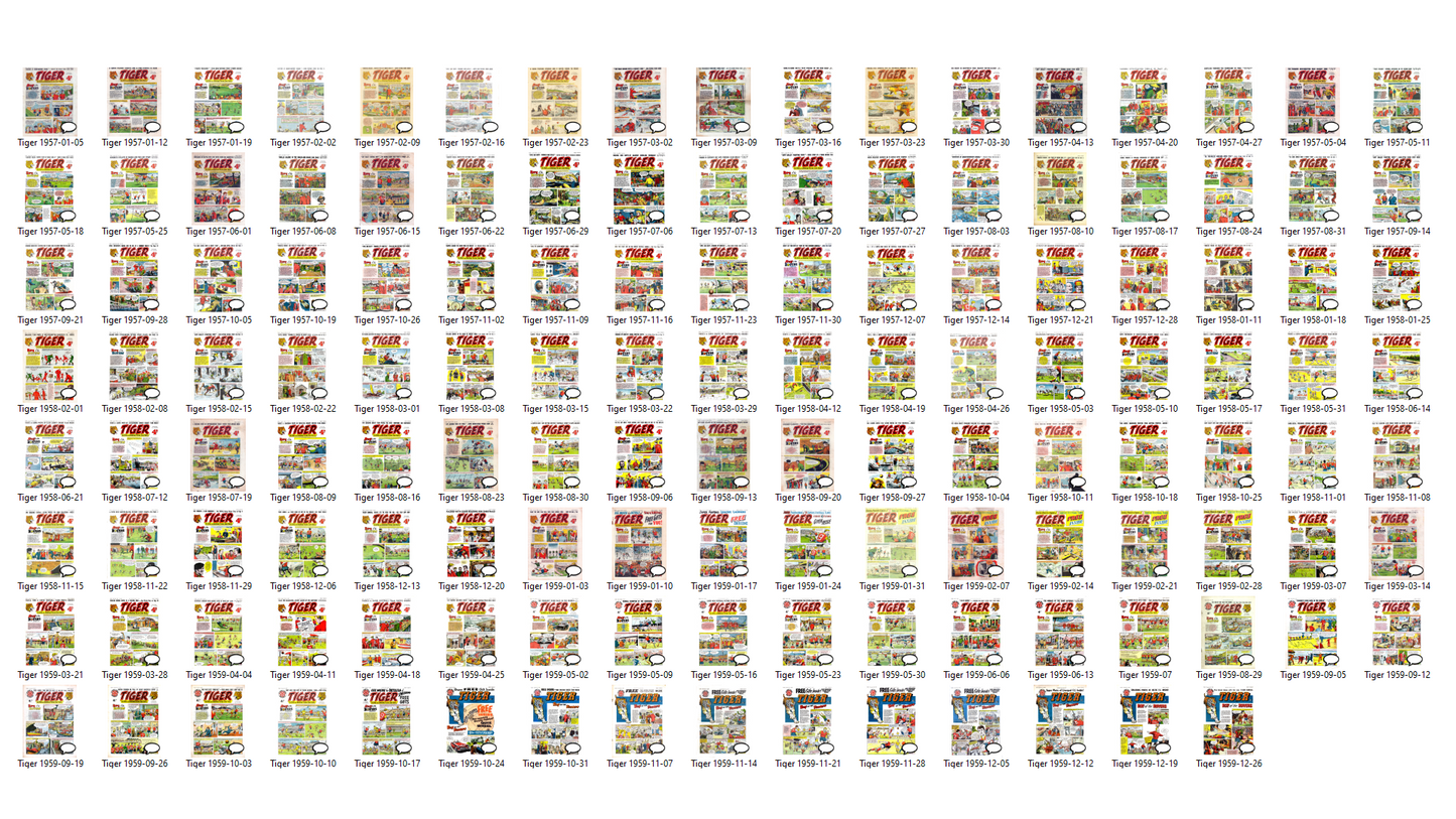 Tiger – The 1950s Comic Book Archive (235+ Issues) - Download