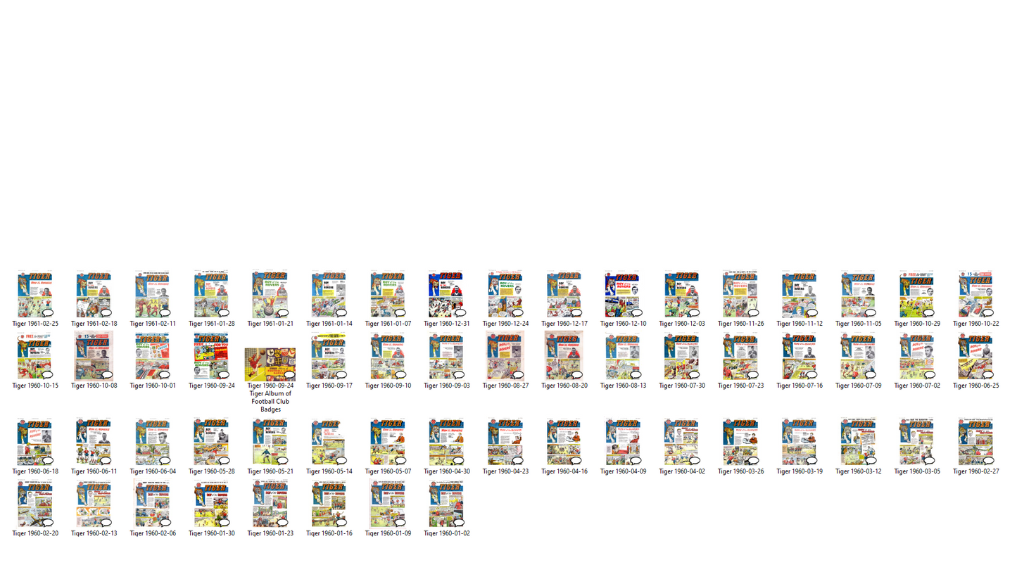 Tiger – The 1960s Comic Book Archive (430+ Issues) - Download