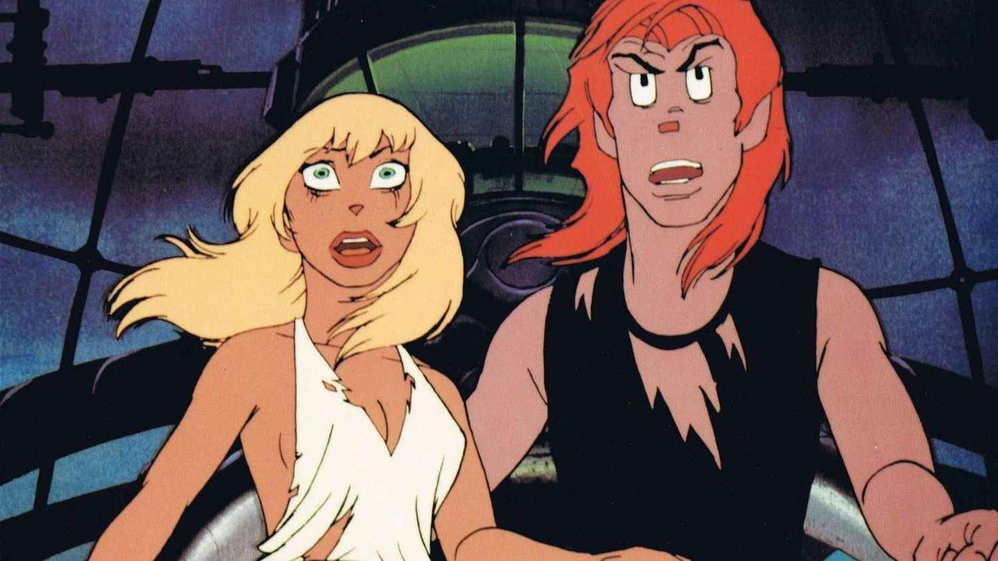 Rock & Rule (1983) Don Francks, Lou Reed - Fantasy Animated Music Film DVD (Disc Only)