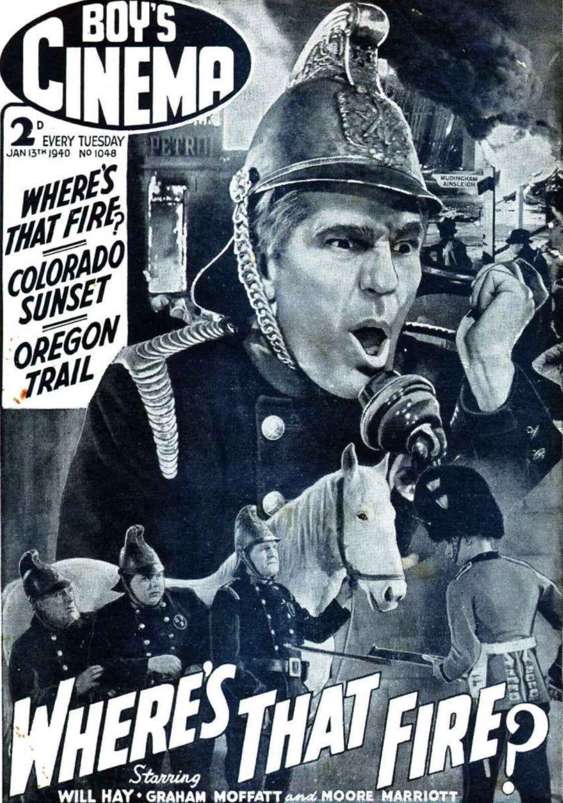 Where's That Fire? (1939) Will Hay - Comedy DVD (Disc Only)