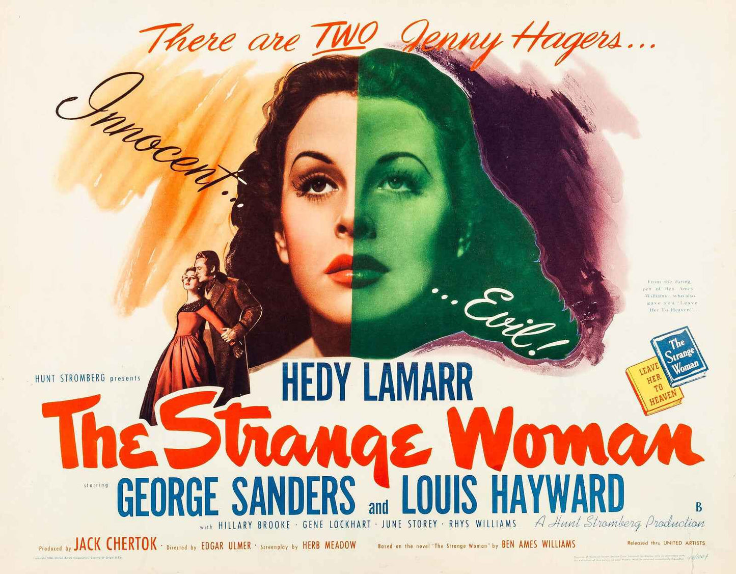 The Strange Woman (1946) Hedy Lamarr - Drama Romance DVD (Disc Only)