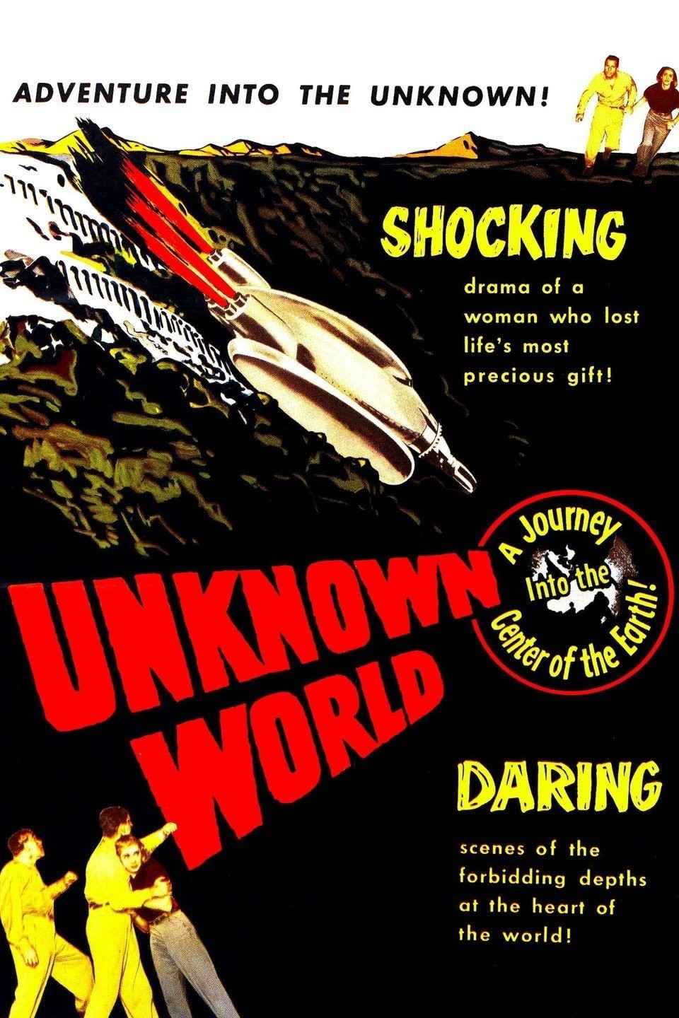 Unknown World (1951) Bruce Kellog - Sci-Fi Adventure DVD (Disc Only)