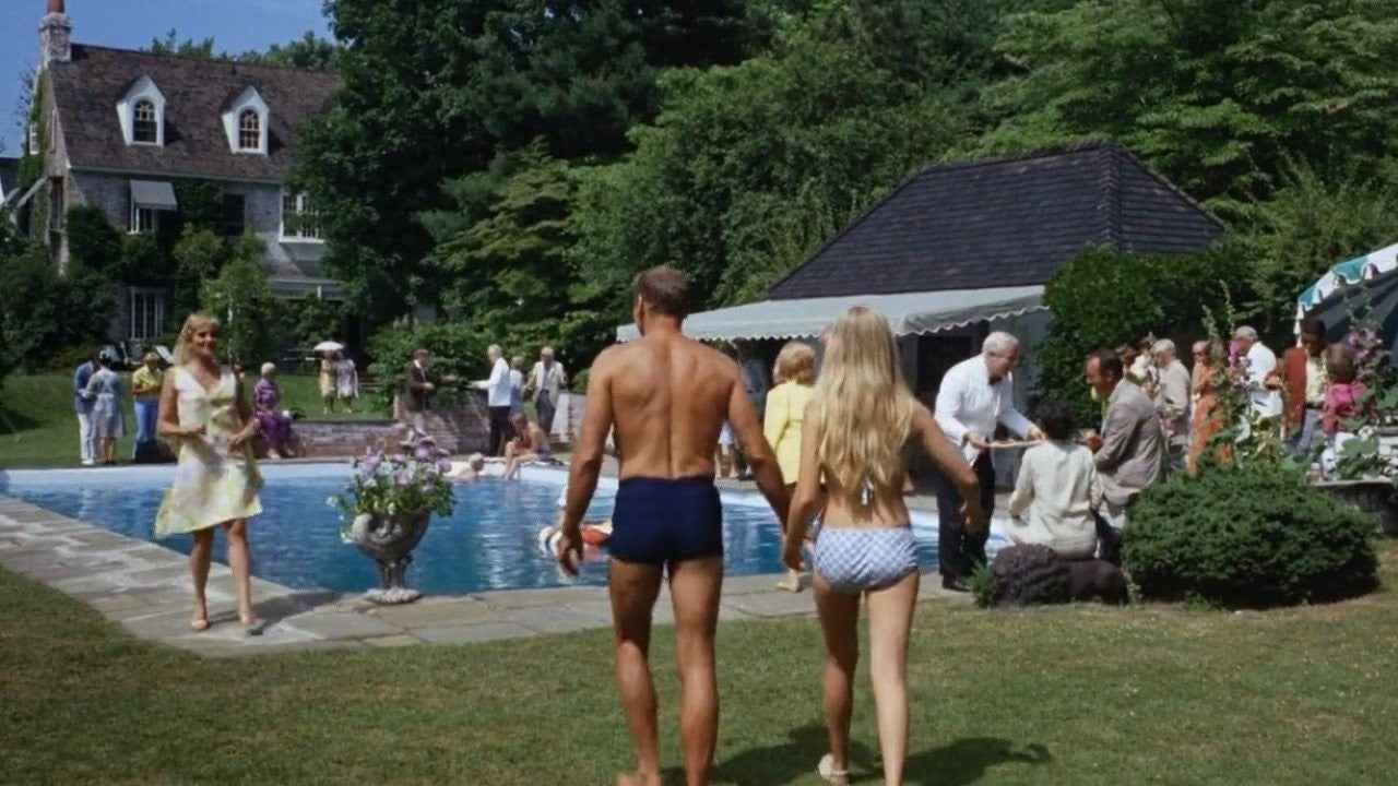 The Swimmer (1968) Burt Lancaster, Janie Rule - Drama DVD (Disc Only)