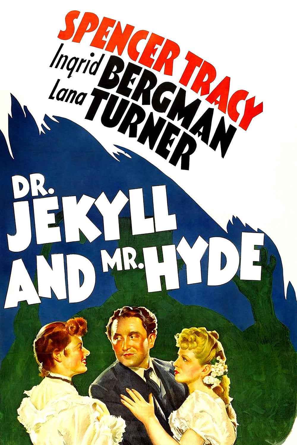 Dr Jekyll and Mr Hyde (1941) Spencer Tracy - Drama Horror DVD (Disc Only)