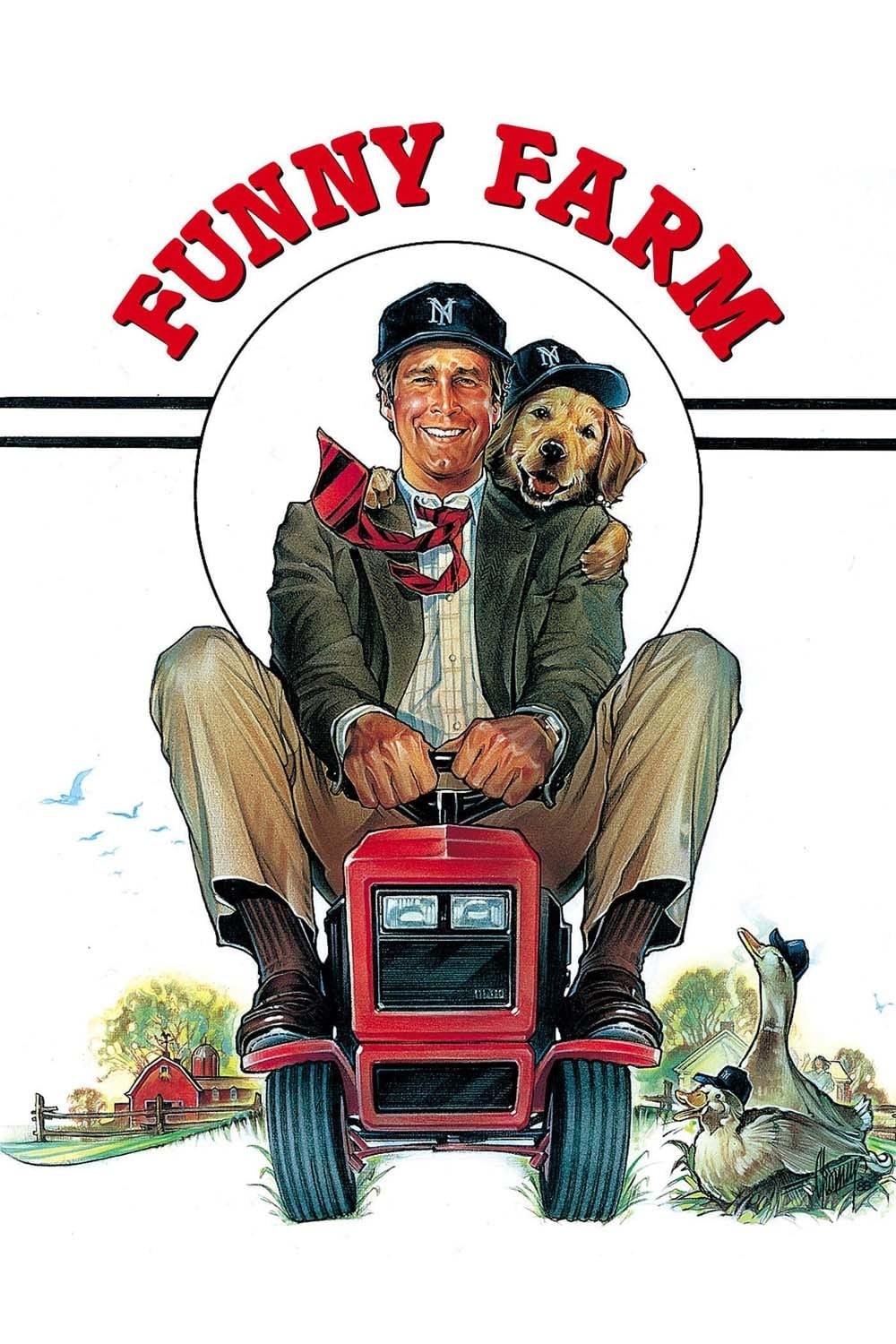 Funny Farm (1988) Chevy Chase Madolyn Smith - Comedy DVD (Disc Only)