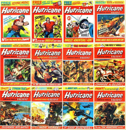 Hurricane Comic - Complete Comic & Annuals Collection on DVD-ROM