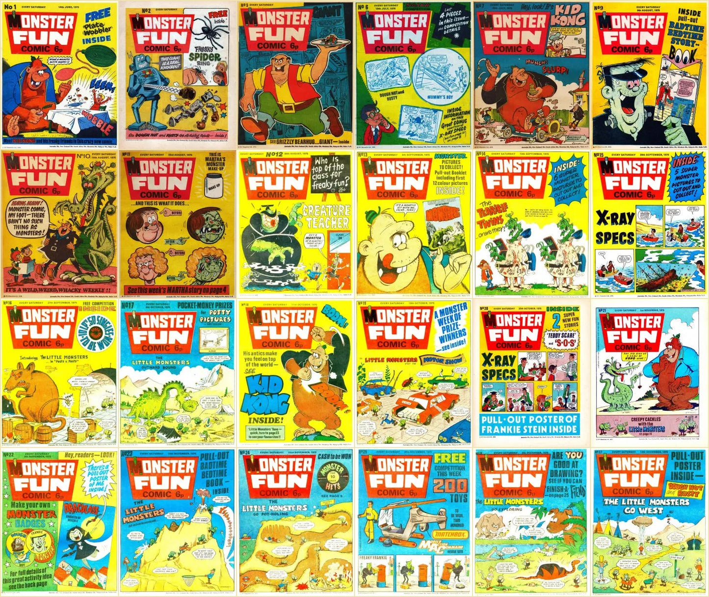 Monster Fun Complete Comic Collection on DVD-ROM +Annuals & Summer Specials