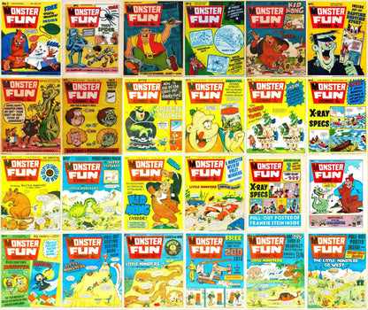 Monster Fun Complete Comic Collection on DVD-ROM +Annuals & Summer Specials