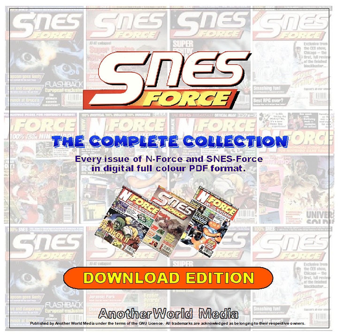 N-Force / Snes-Force Magazine - The Complete Collection - Download (PDF) Files