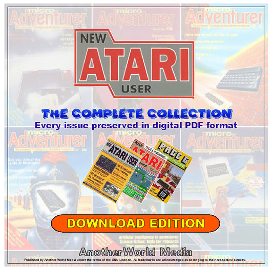 New Atari User / Page 6 Magazine - The Complete Collection - Download (PDF files) - AnotherWorldGames