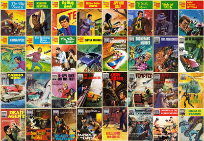 Pocket Detective Library - Comic Book Collection on DVD-ROM