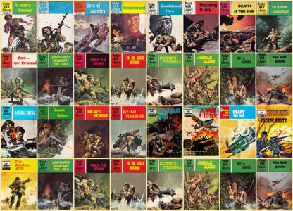 Pocket War Library - Comic Book Collection on DVD-ROM