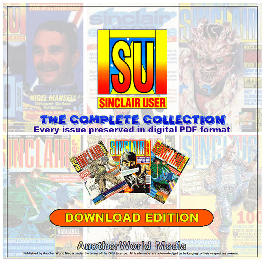 Sinclair User Magazine - The Complete Collection - Download (PDF) Files - AnotherWorldGames