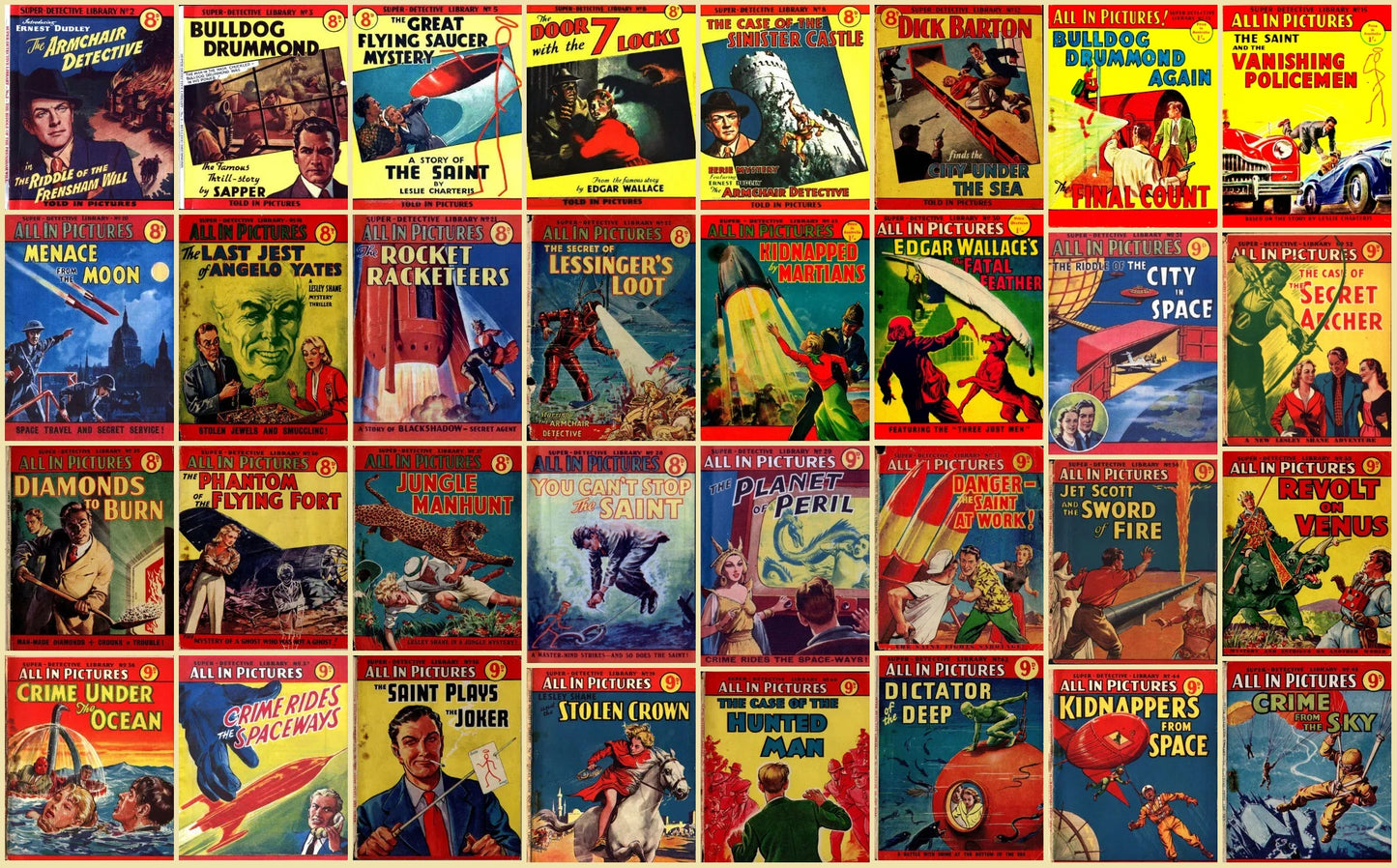 Super Detective Library - Comic Book Collection on DVD-ROM (2 Disc Set)