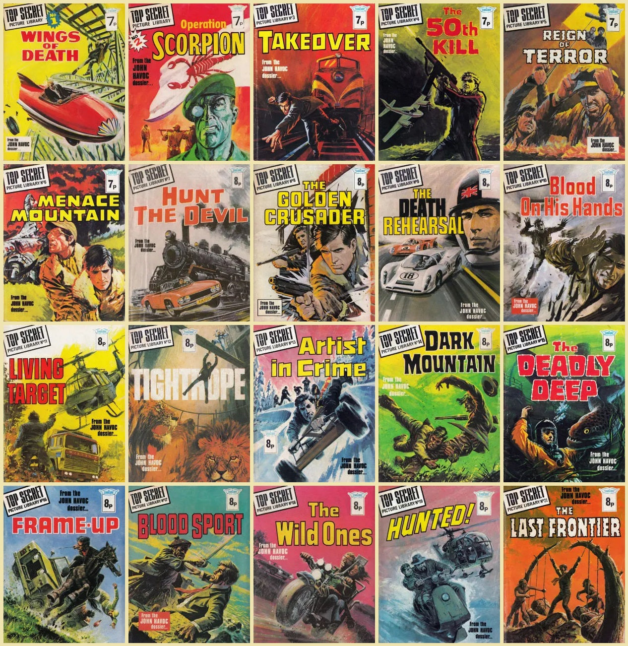 Top Secret Picture Library – Complete Comic Collection on DVD-ROM