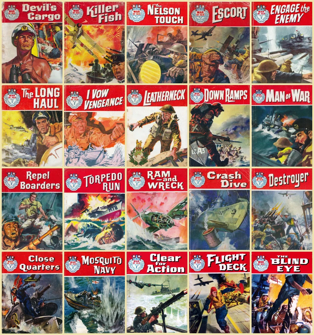 War at Sea Picture Library – Comic Collection on DVD-ROM