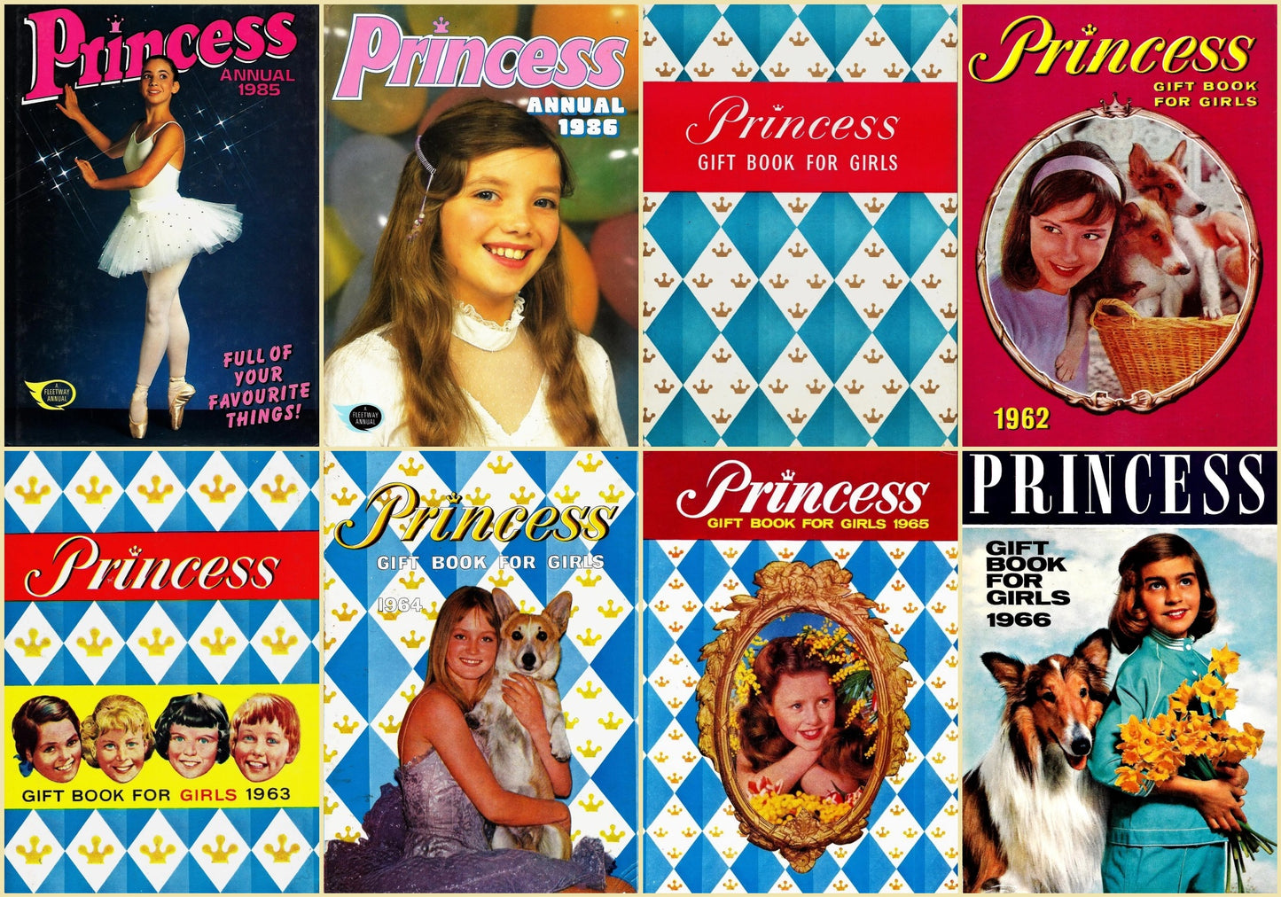 Princess  - The Comic Annual Collection on DVD-ROM (2 Disc Set) +Gift book for girls
