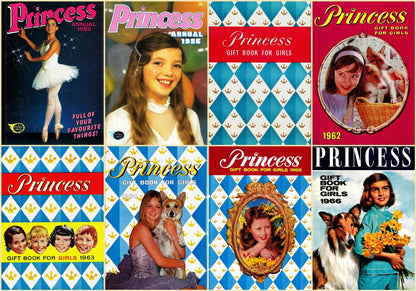 Princess  - The Comic Annual Collection on DVD-ROM (2 Disc Set) +Gift book for girls