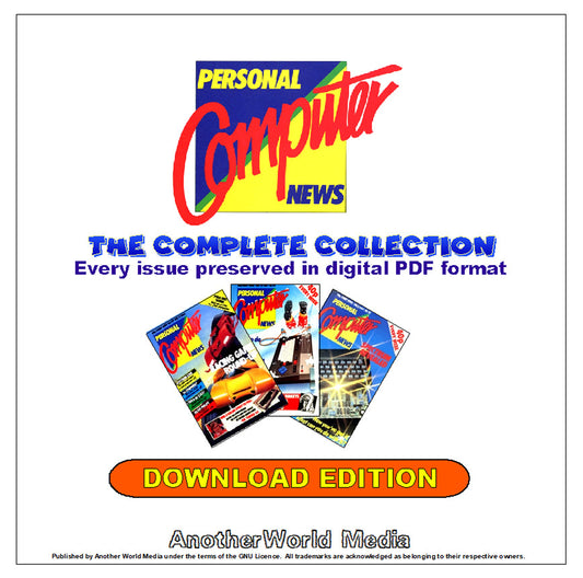 Personal Computer News Magazine - The Complete Collection - Download (PDF) Files PC - AnotherWorldGames