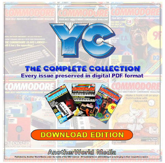 Your Commodore Magazine - The Complete Collection - Download (PDF) Files - AnotherWorldGames