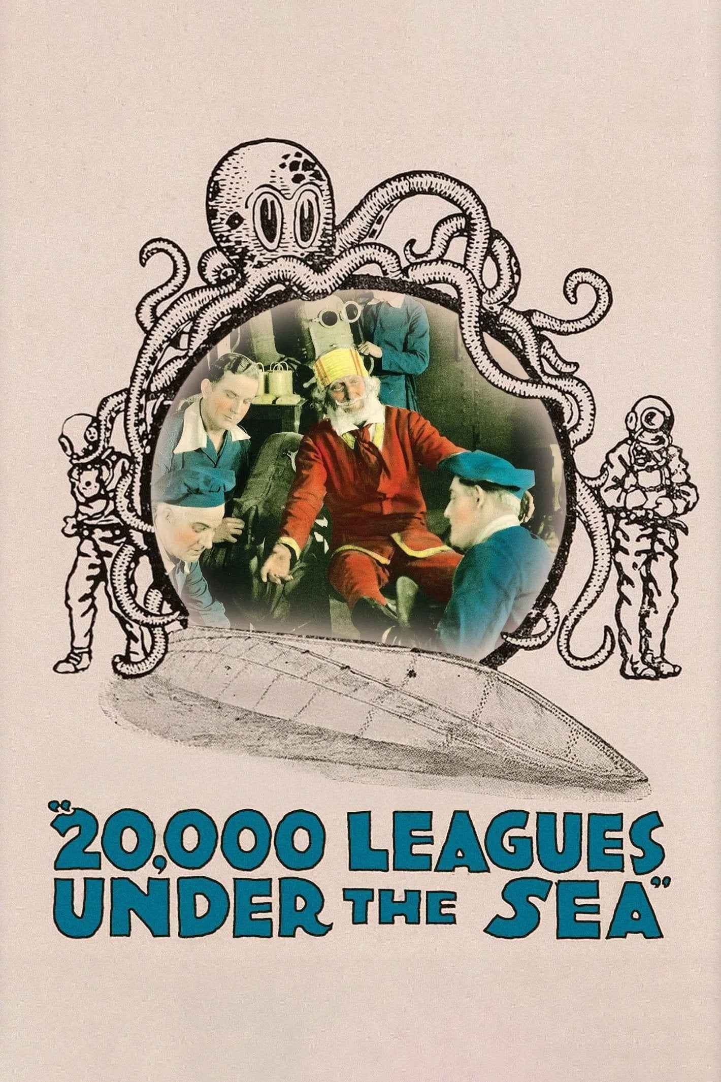 20,000 Leagues Under the Sea (1916) Allen Holubar - Sci-Fi Adventure DVD (Disc Only)