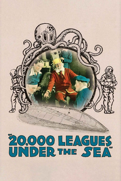 20,000 Leagues Under the Sea (1916) Allen Holubar - Sci-Fi Adventure DVD (Disc Only)
