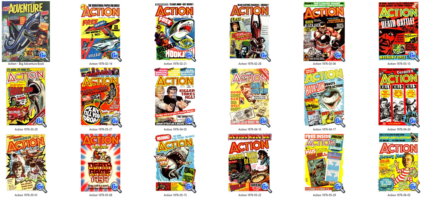 Action Comic - Complete Collection on DVD-ROM +Annuals & More