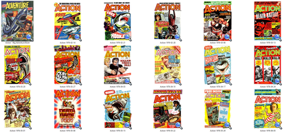 Action Comic - Complete Collection on DVD-ROM +Annuals & More