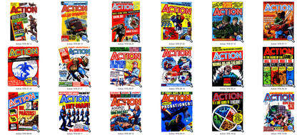 Action Comic - Complete Collection on DVD-ROM +Annuals & More
