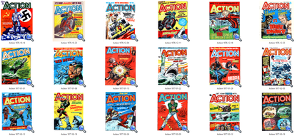 Action Comic - Complete Collection on DVD-ROM +Annuals & More