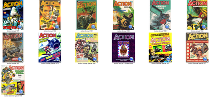 Action Comic - Complete Collection on DVD-ROM +Annuals & More