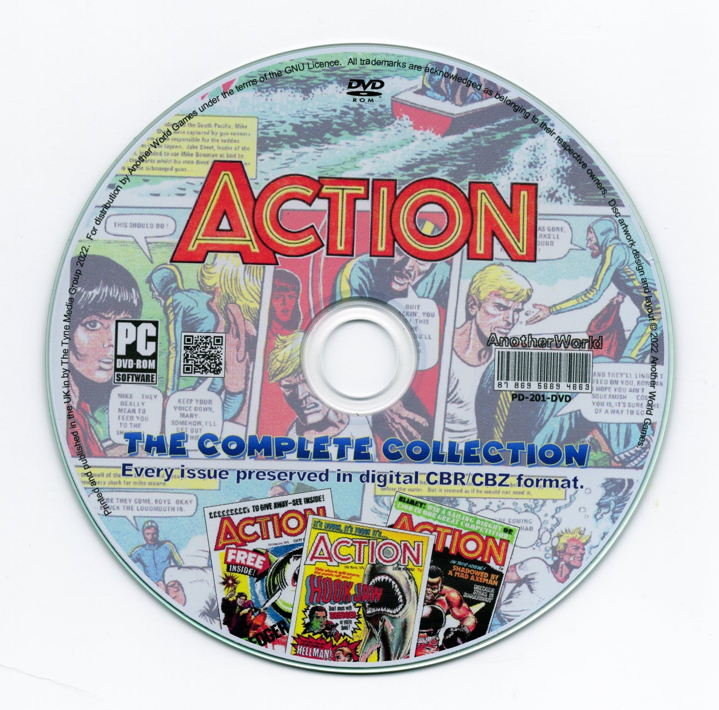 Action Comic - Complete Collection on DVD-ROM +Annuals & More