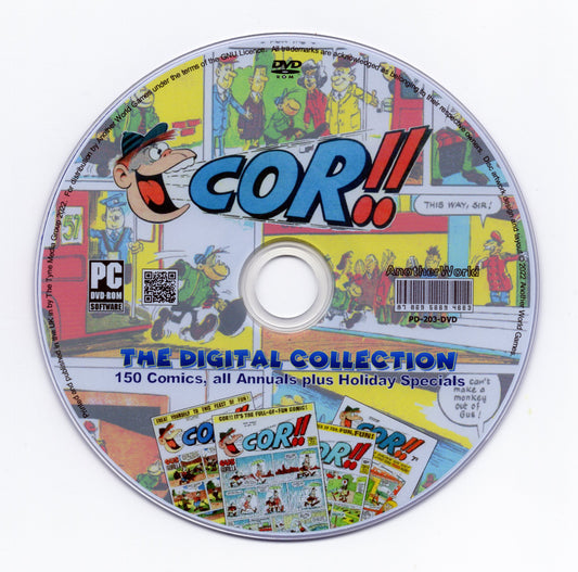 Cor!! Comic - Complete Comic & Annual Collection on DVD-ROM +More - AnotherWorldGames