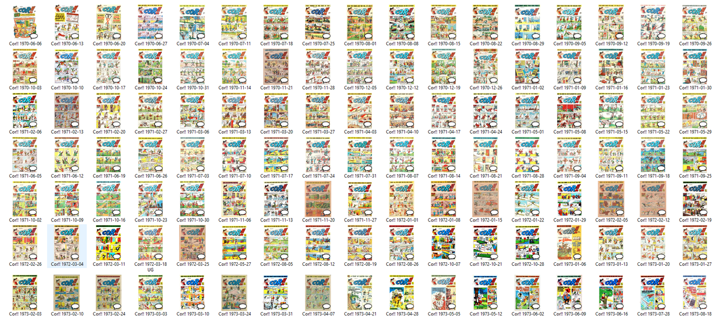Cor!! Comic - Complete Comic & Annual Collection on DVD-ROM +More