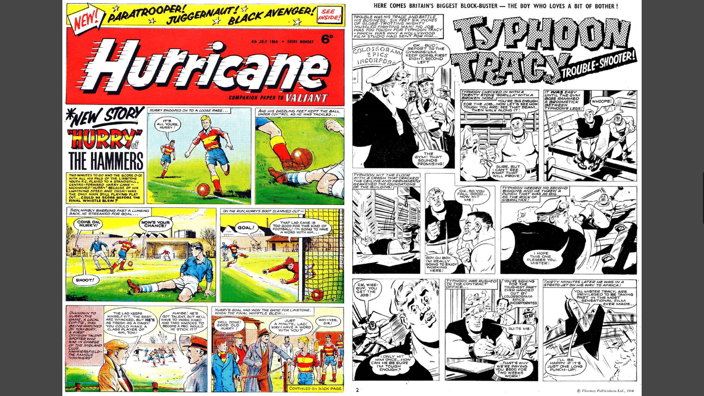 Hurricane Comic - Complete Comic & Annuals Collection on DVD-ROM
