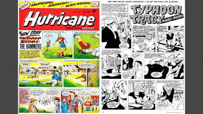 Hurricane Comic - Complete Comic & Annuals Collection on DVD-ROM