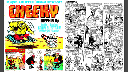 Cheeky Comic - Complete Weekly Collection on DVD-ROM +Annuals & Specials