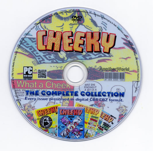 Cheeky Comic - Complete Weekly Collection on DVD-ROM +Annuals & Specials - AnotherWorldGames