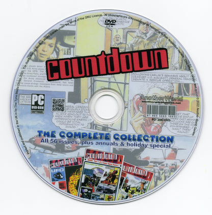 Countdown Complete Comic Magazine Collection on DVD-ROM