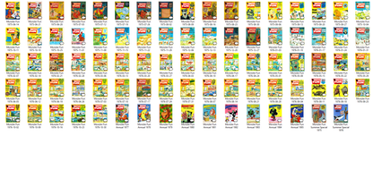 Monster Fun Complete Comic Collection on DVD-ROM +Annuals & Summer Specials