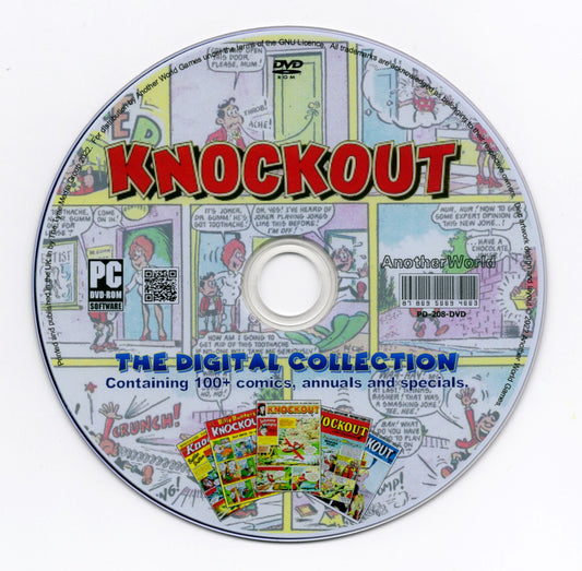 Knockout – Comic Collection on DVD-ROM +Annuals & Special - AnotherWorldGames