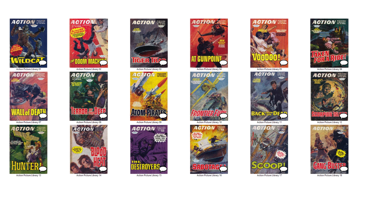 Action Picture Library - The Complete Comic Collection on DVD-ROM