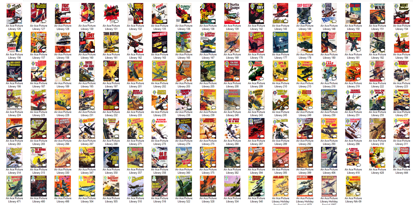 Air Ace Picture Library – Comic Collection on DVD-ROM (3 Disc Set)