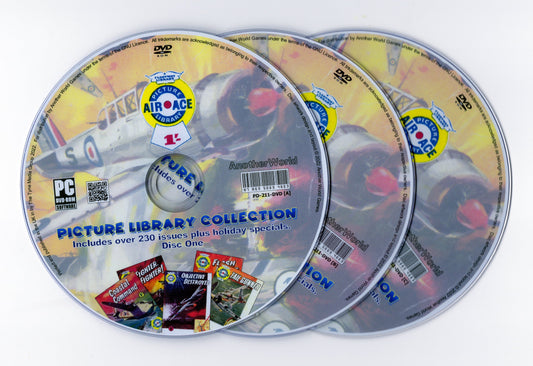 Air Ace Picture Library – Comic Collection on DVD-ROM (3 Disc Set) - AnotherWorldGames