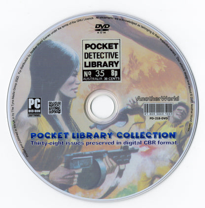 Pocket Detective Library - Comic Book Collection on DVD-ROM